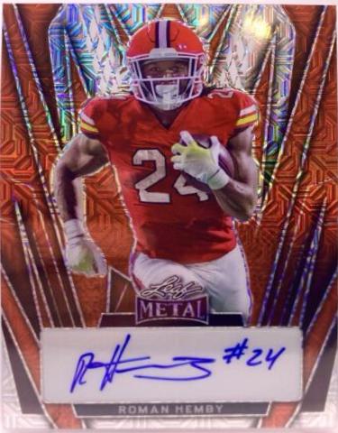 Roman Hemby [Orange Prismatic] #BA-RH1