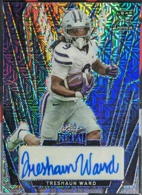 Treshaun Ward [Blue Prismatic] #BA-TW2