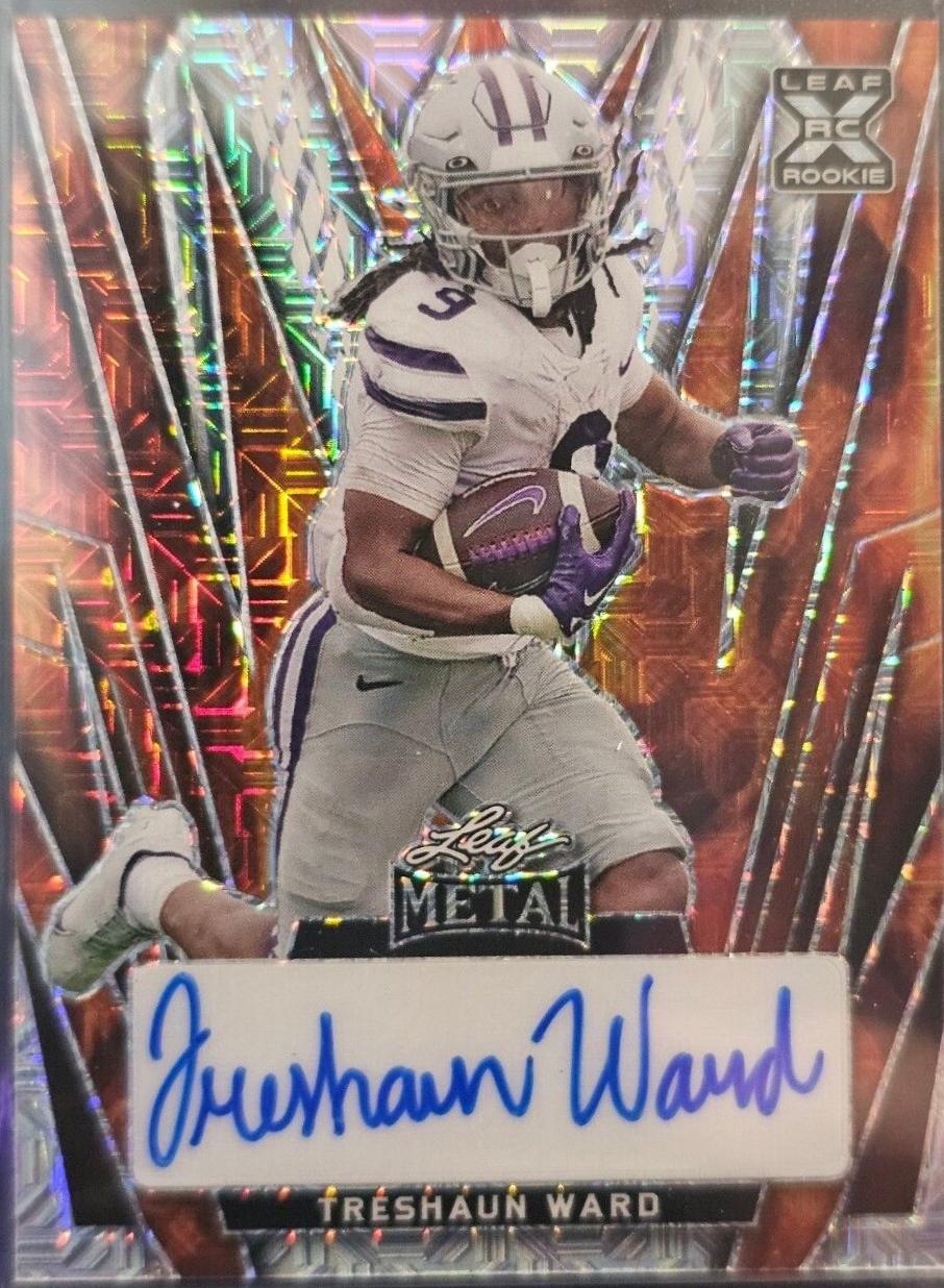 Treshaun Ward [Orange Prismatic] #BA-TW2
