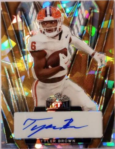 Tyler Brown [Gold Prismatic] #BA-TB1