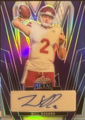 Will Rogers [Purple Prismatic] #BA-WR1