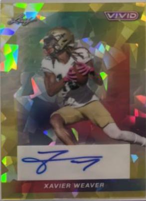 Xavier Weaver [Crystal] #BA-XW1