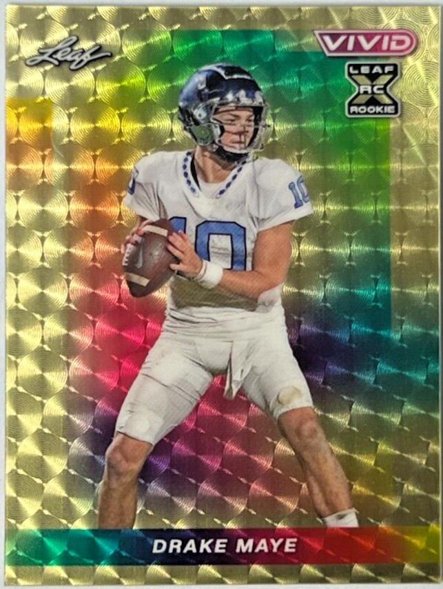 Drake Maye [Super Prismatic Gold] #113