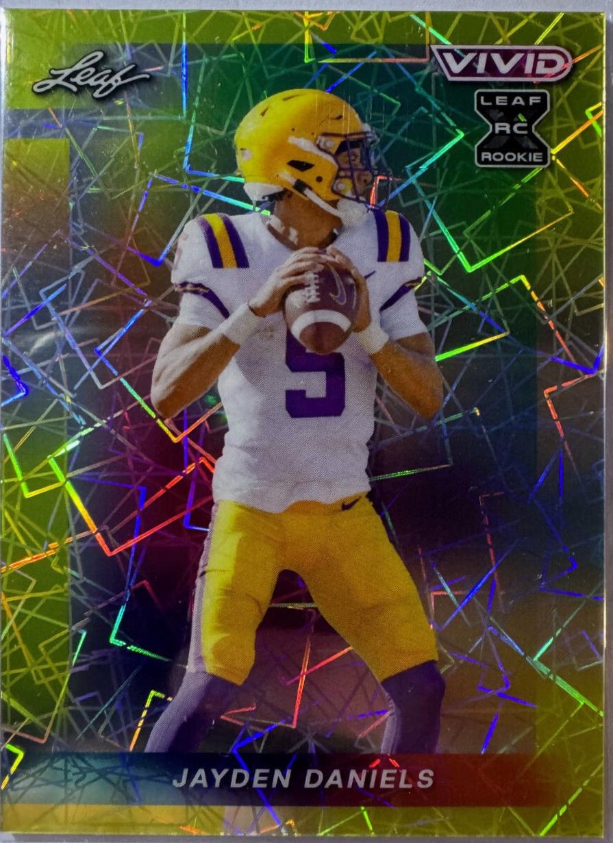 Jayden Daniels [Teal Laser] #116