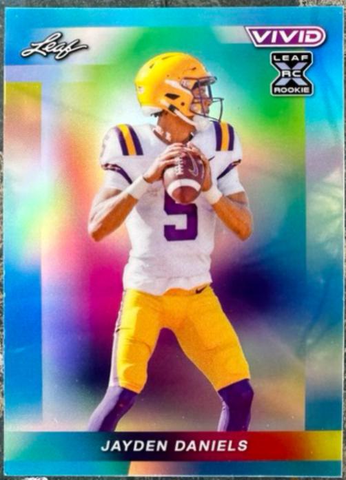 Jayden Daniels [Teal Prismatic] #116