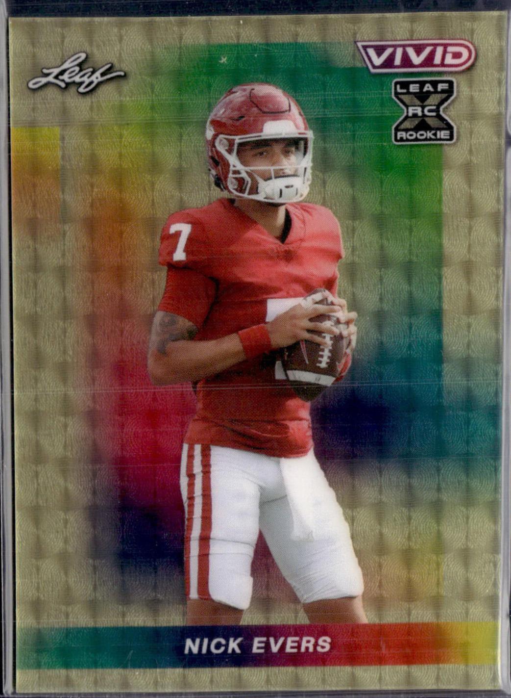 Nick Evers [Super Prismatic Gold] #122