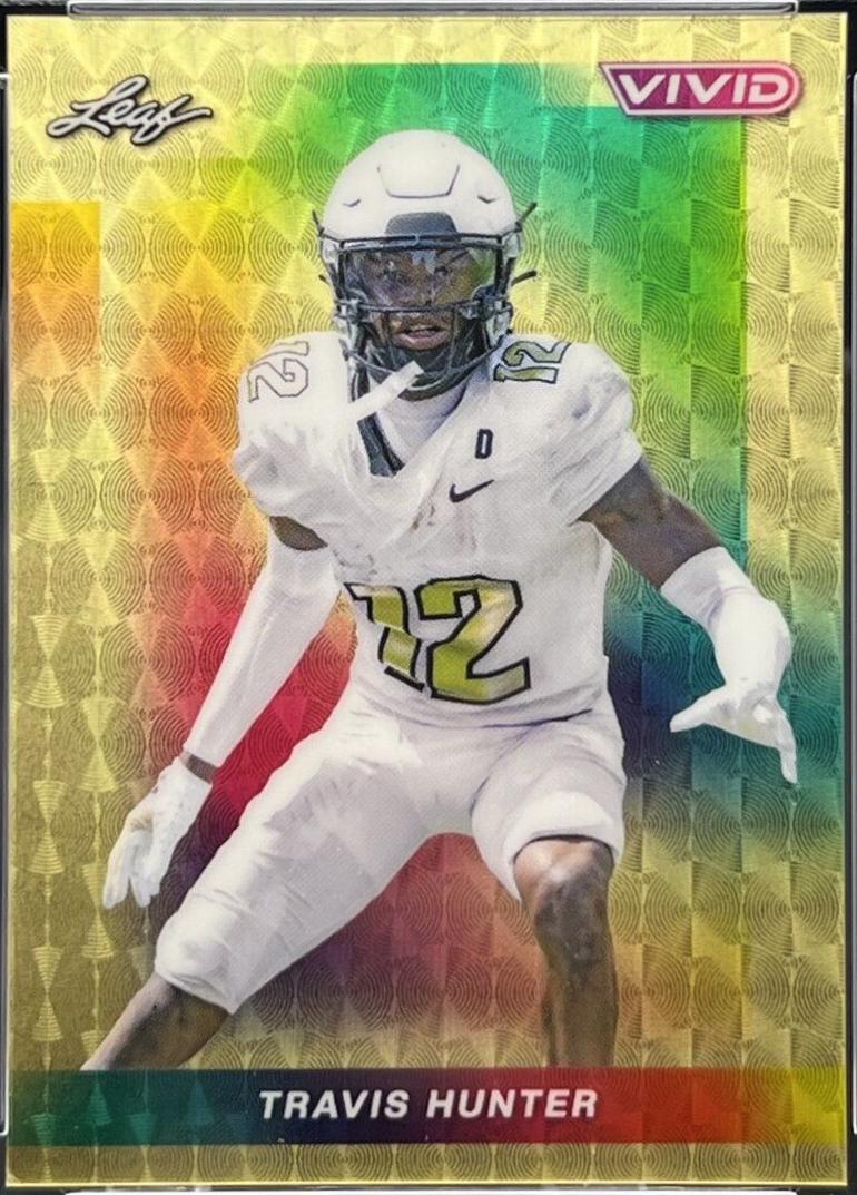 Travis Hunter [Super Prismatic Gold] #97