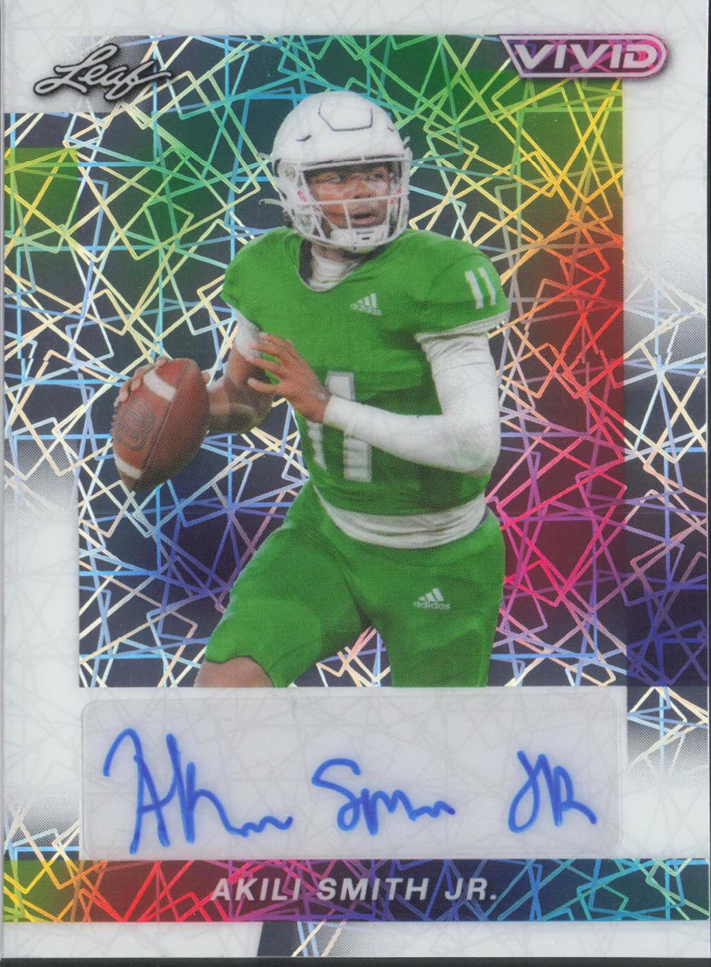 Akili Smith Jr. [White Laser] #BA-ASJ