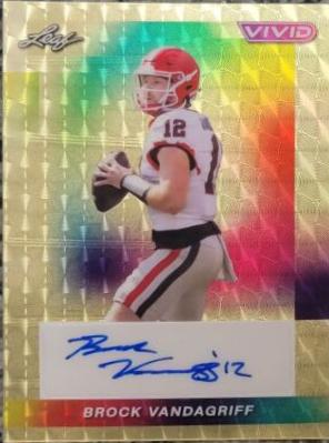 Brock Vandagriff [Super Prismatic Gold] #BA-BV1