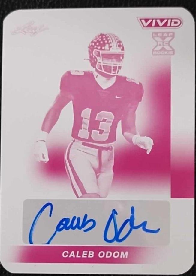 Caleb Odom [Teal Prismatic] #BA-CO1
