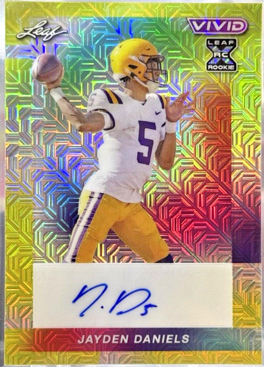 Jayden Daniels [Yellow Mojo] #BA-JD2