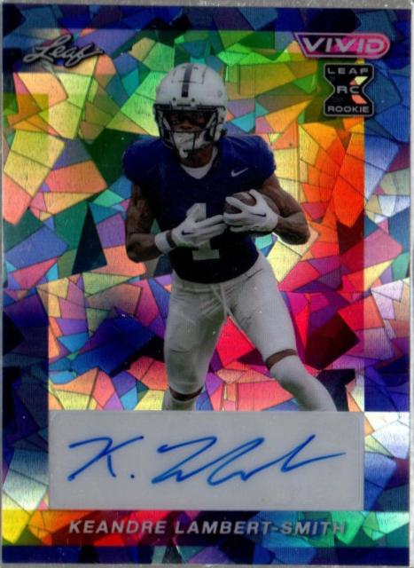 Keandre Lambert-Smith [Navy Blue Crystal] #BA-KLS