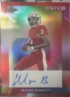 Mazeo Bennett [Red Prismatic] #BA-MB2