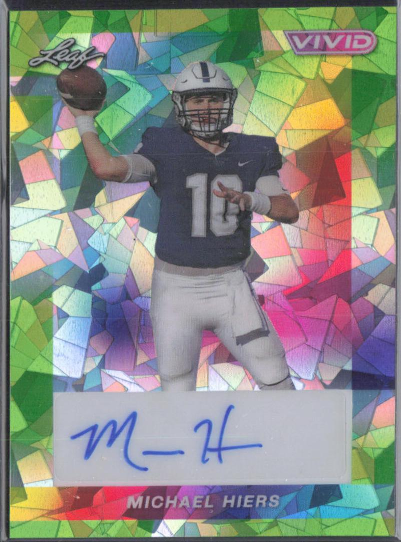 Michael Hiers [Green Prismatic] #BA-MH1