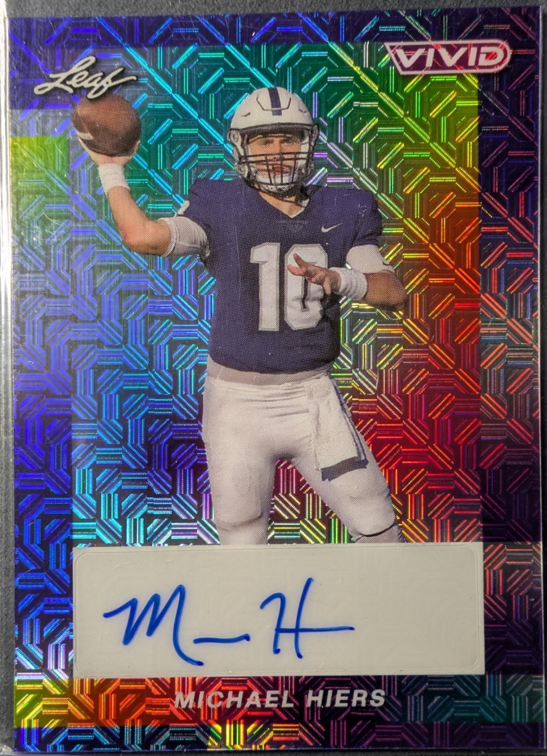 Michael Hiers [Navy Blue Mojo] #BA-MH1