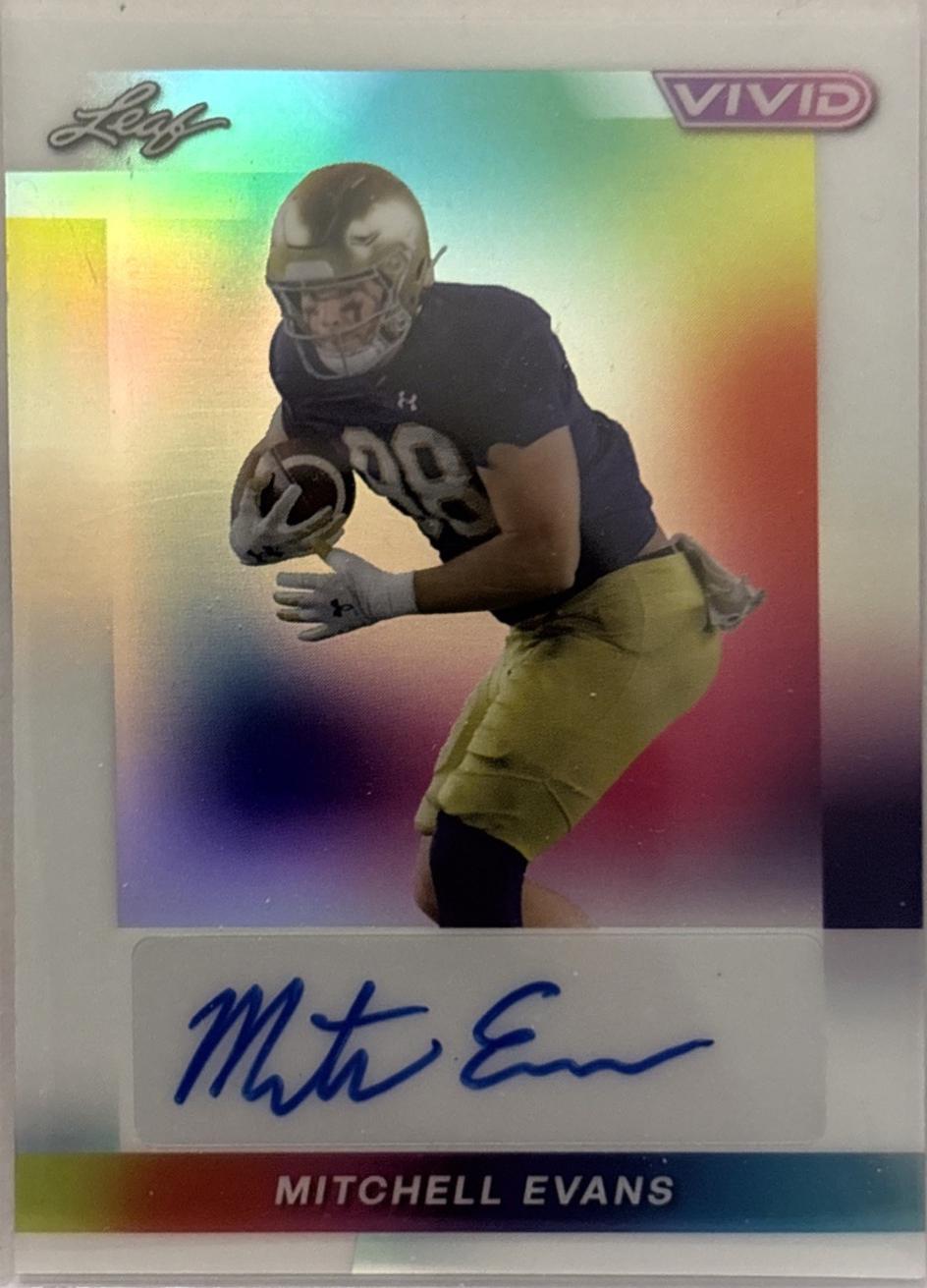 Mitchell Evans [White Prismatic] #BA-ME1