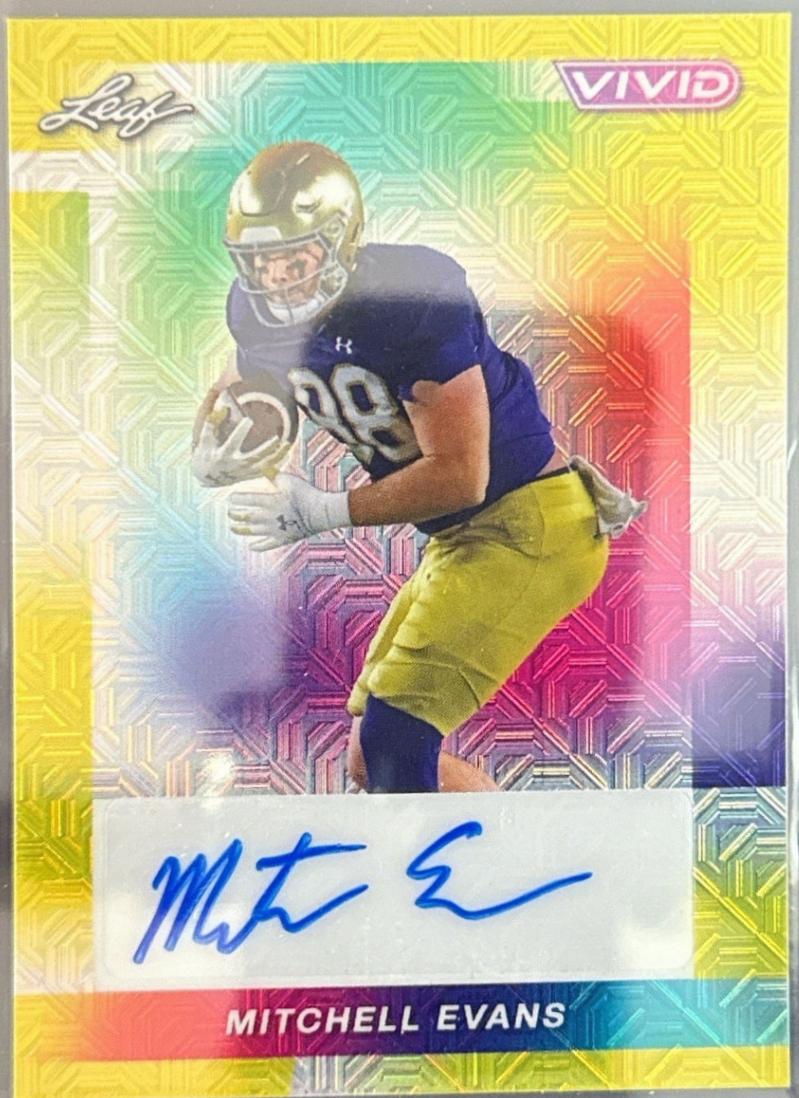 Mitchell Evans [Yellow Mojo] #BA-ME1