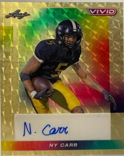 Ny Carr [Super Prismatic Gold] #BA-NC1