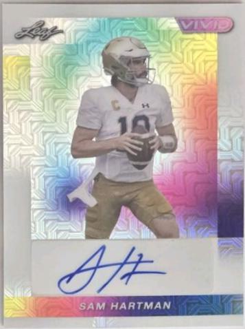 Sam Hartman [White Prismatic] #BA-SH1
