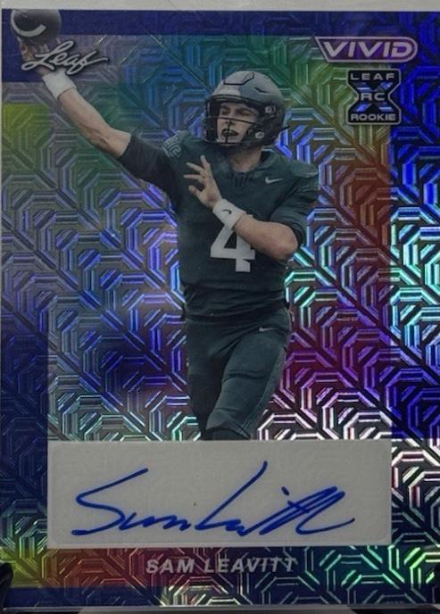Sam Leavitt [Navy Blue Prismatic] #BA-SL1