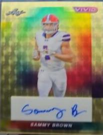 Sammy Brown [Super Prismatic Gold] #BA-SB1