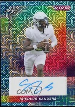 Shedeur Sanders [Teal Mojo] #BA-SS1