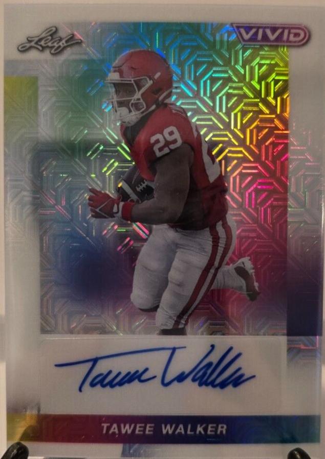 Tawee Walker [White Prismatic] #BA-TW1