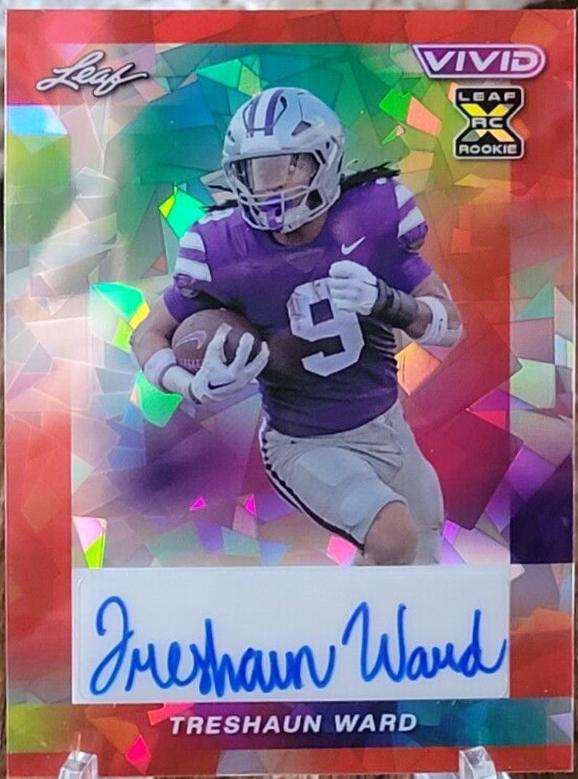 Treshaun Ward [Red Prismatic] #BA-TW3