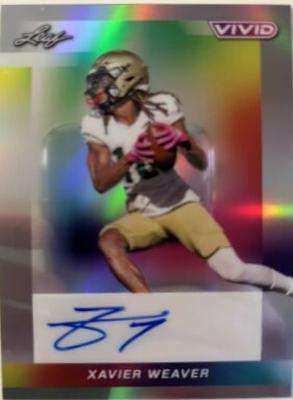 Xavier Weaver [Gray Prismatic] #BA-XW1