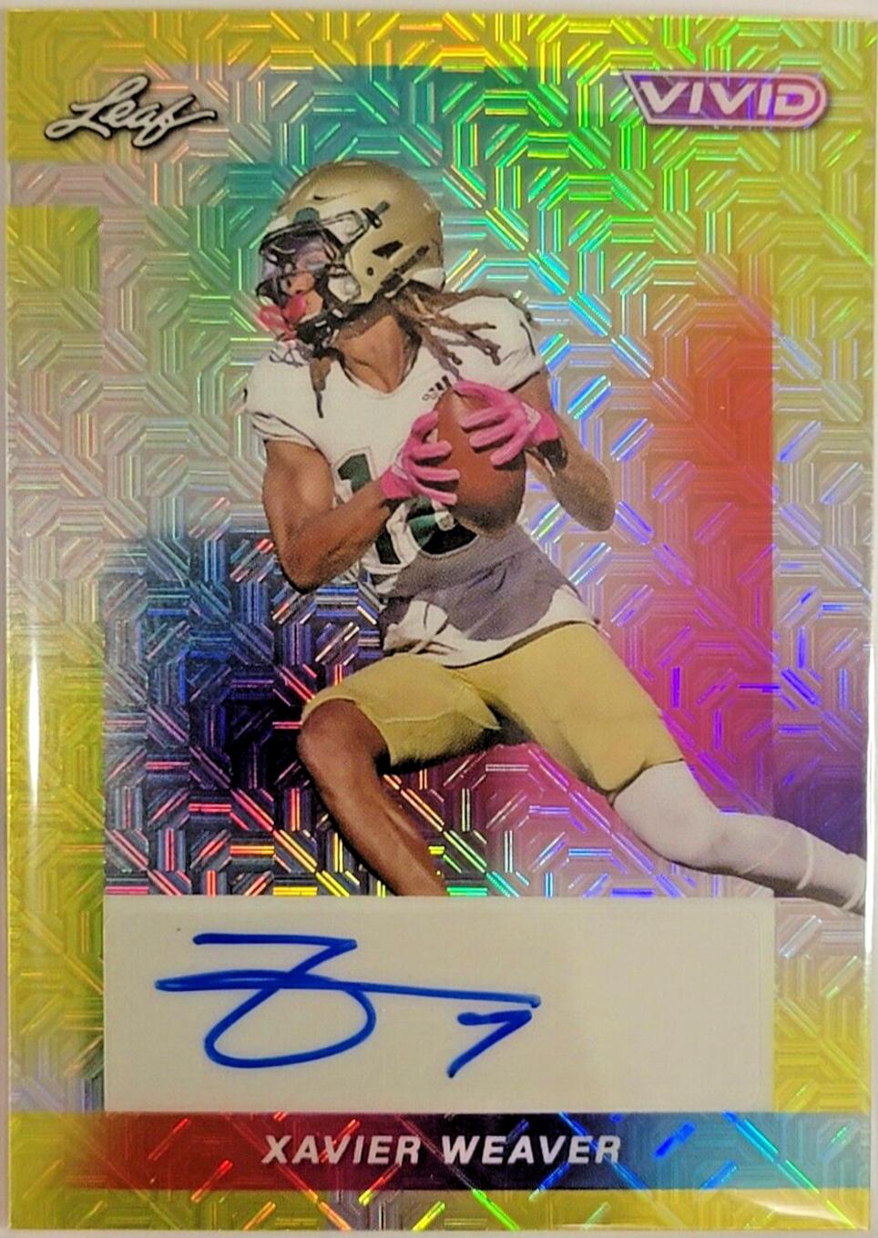 Xavier Weaver [Yellow Mojo] #BA-XW1