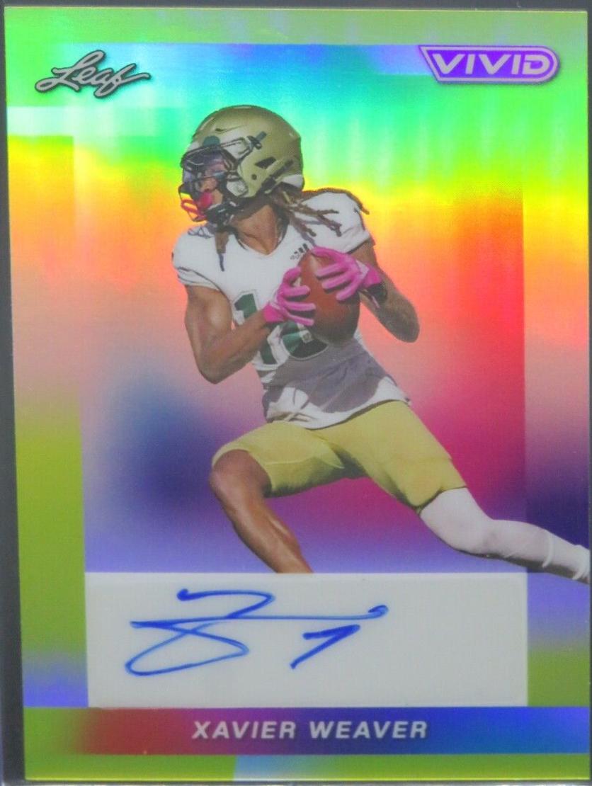 Xavier Weaver [Yellow Prismatic] #BA-XW1