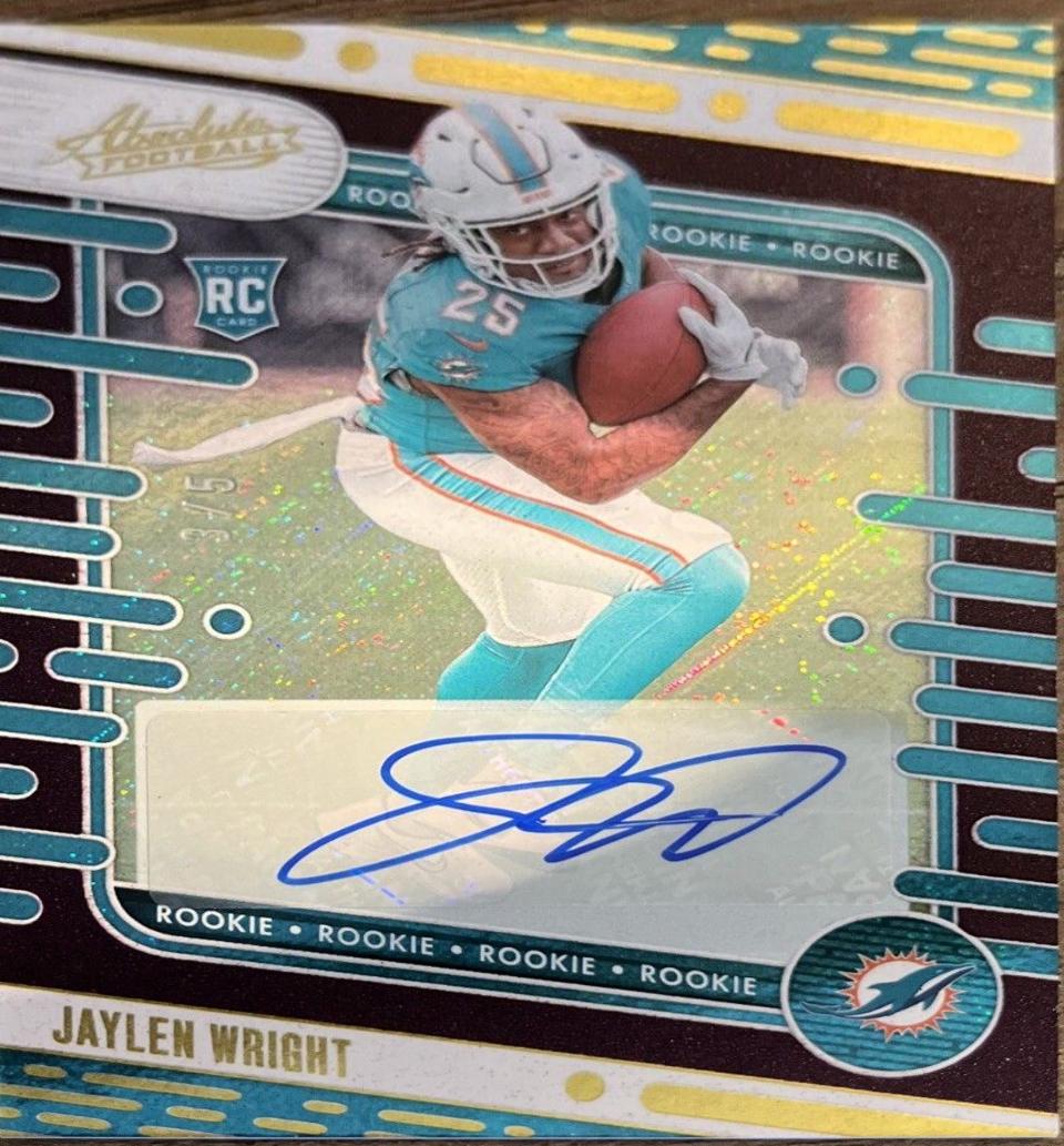Jaylen Wright [Signature Spectrum Purple] #183