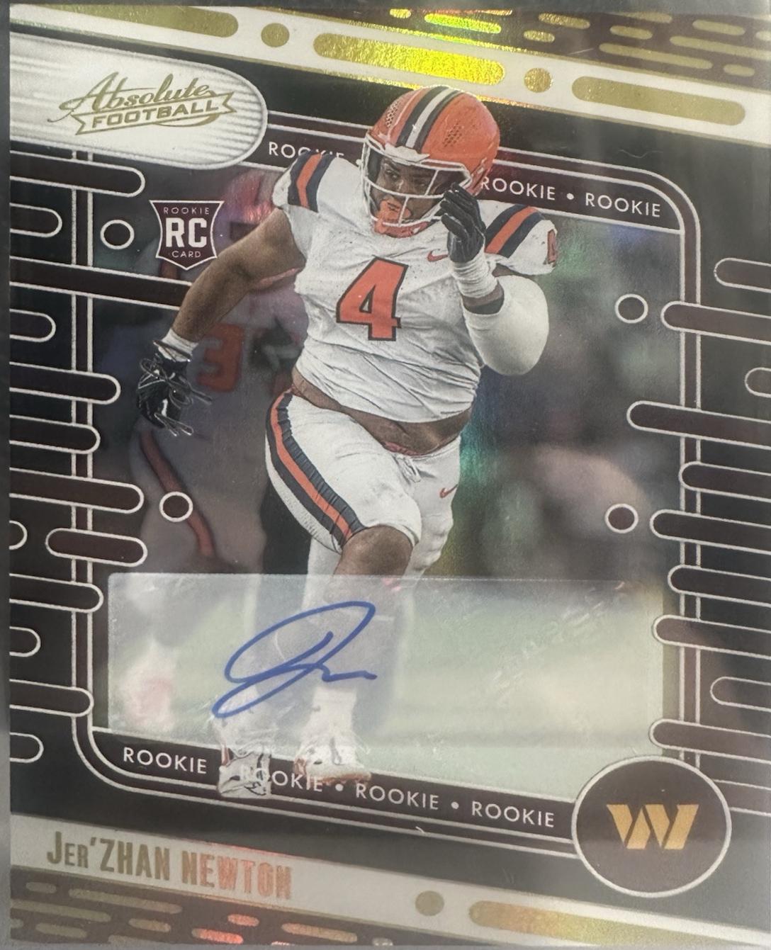 Jer'Zhan Newton [Signature Spectrum Black] #136