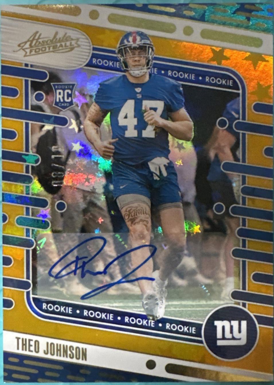Theo Johnson [Signature Gold Stars] #179