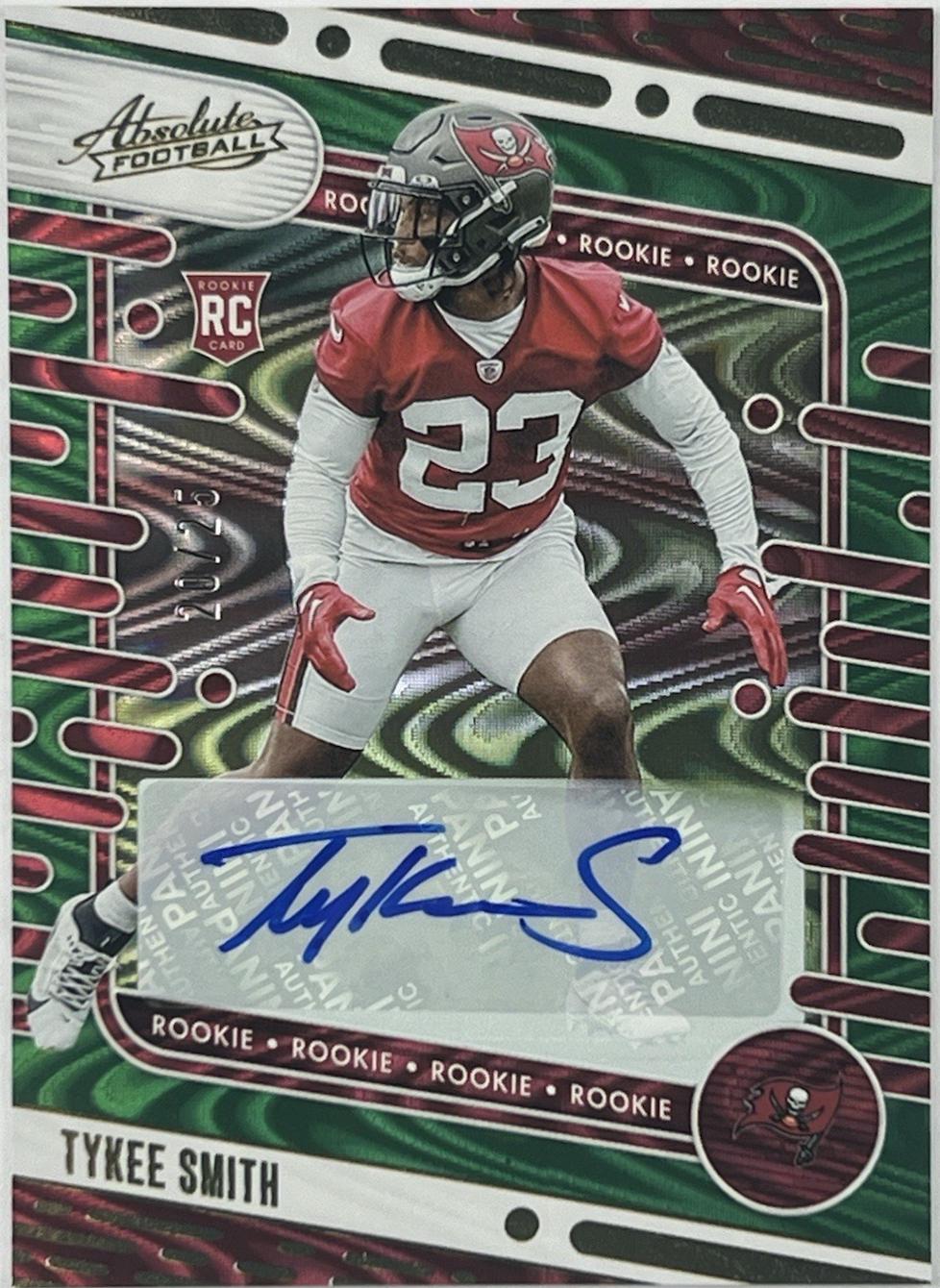 Tykee Smith [Signature Green Waves] #172