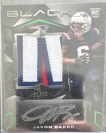 Javon Baker [Emerald Rookie Patch Autograph] #233