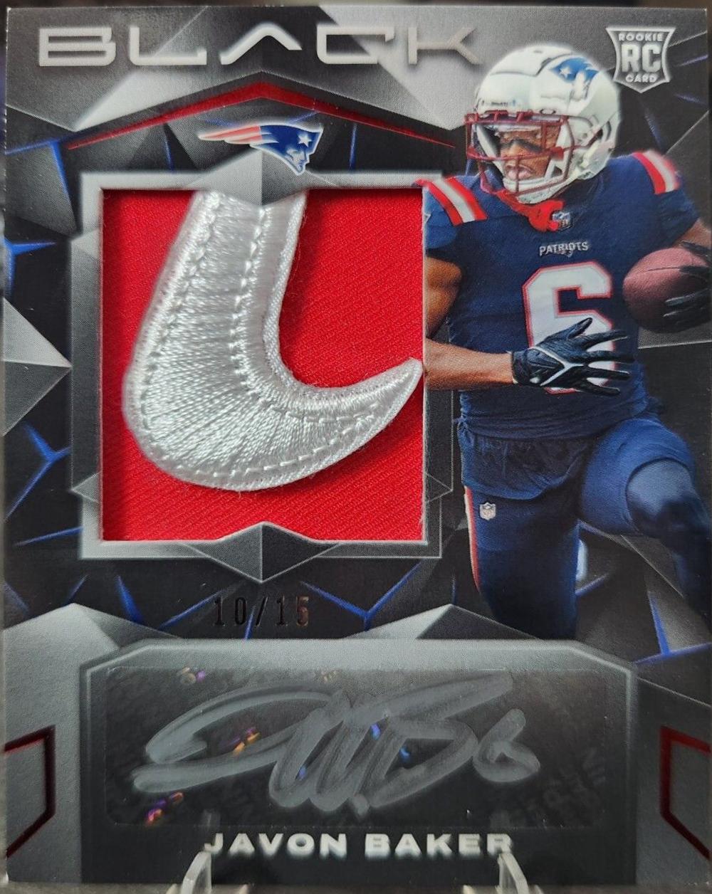 Javon Baker [Ruby Rookie Patch Autograph] #233