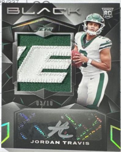 Jordan Travis [Gold Rookie Patch Autograph] #223