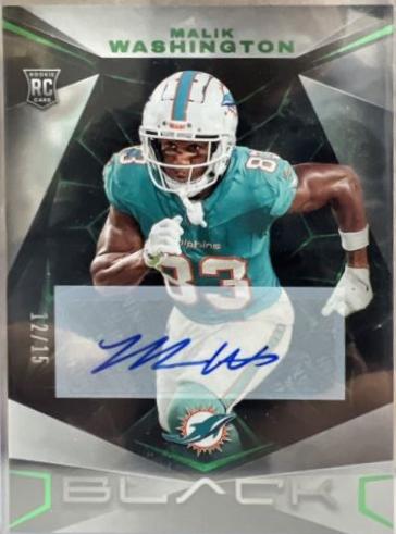 Malik Washington [Emerald Rookie Autograph] #171