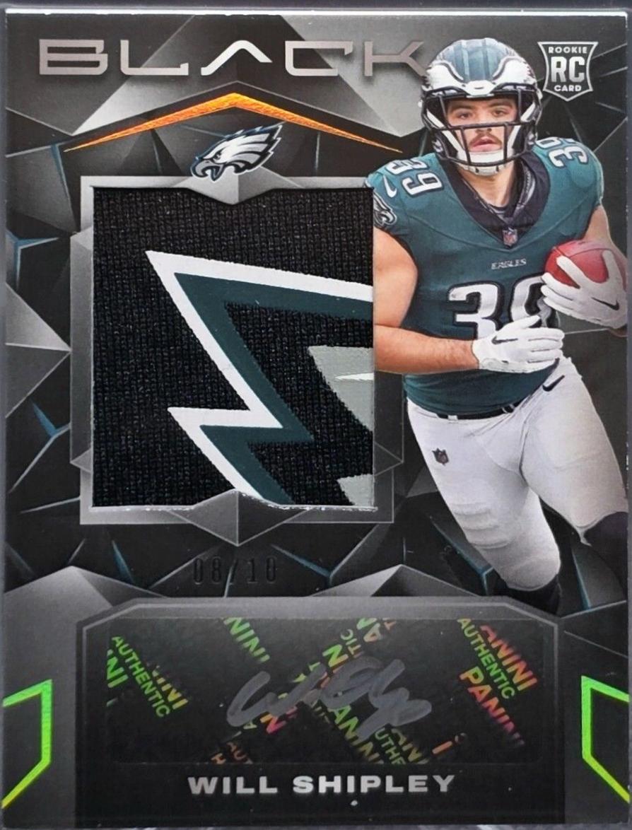 Will Shipley [Gold Rookie Patch Autograph] #227