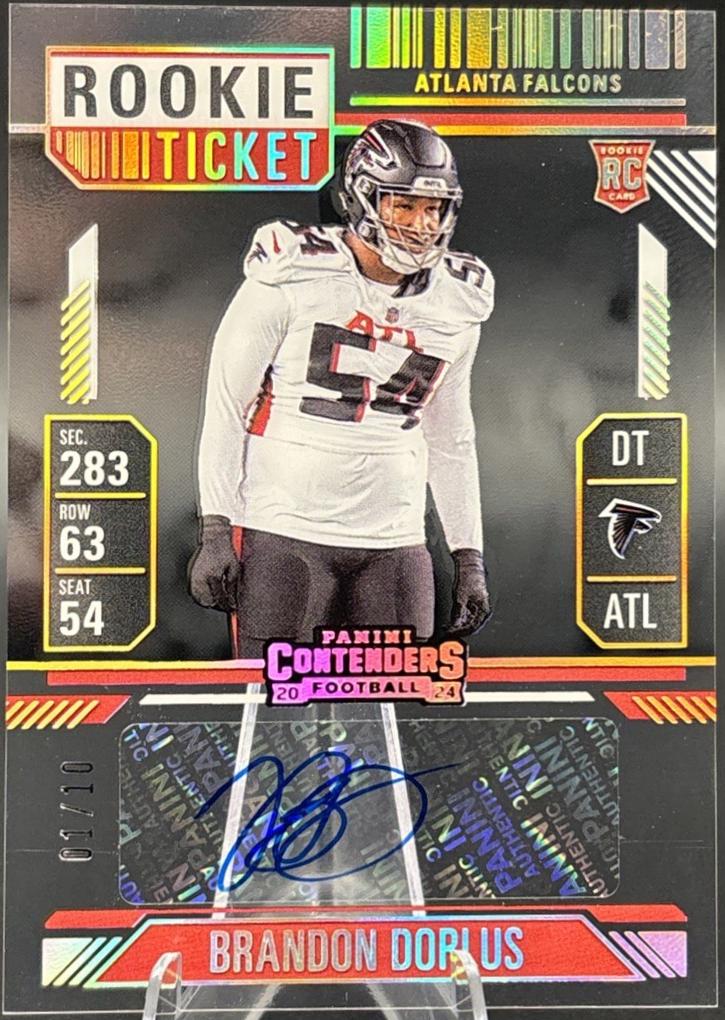 Brandon Dorlus [Clear Ticket Autograph] #218