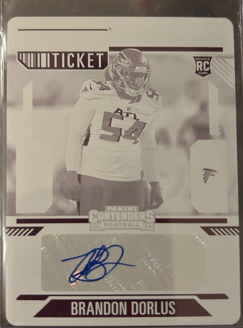 Brandon Dorlus [Printing Plate Autograph] #218