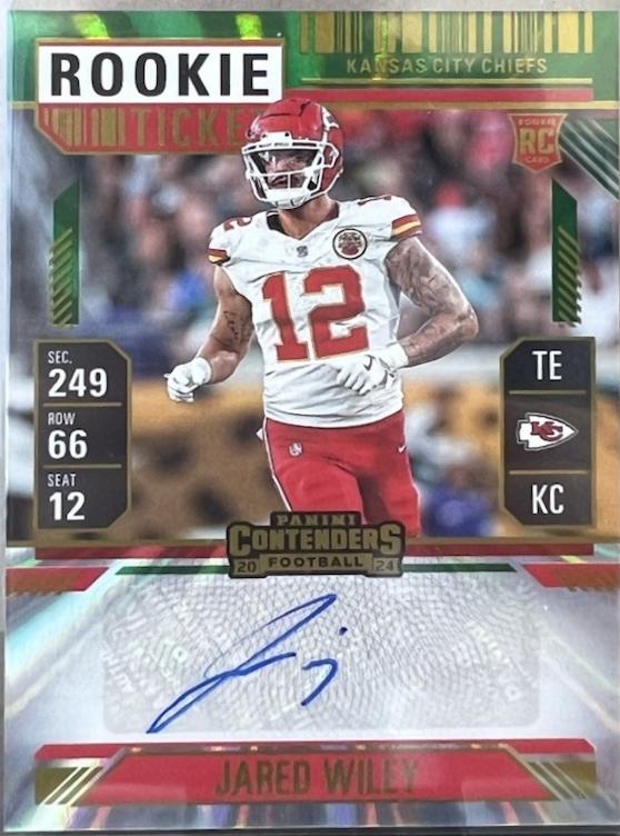 Jared Wiley [Divisional Ticket Autograph] #187