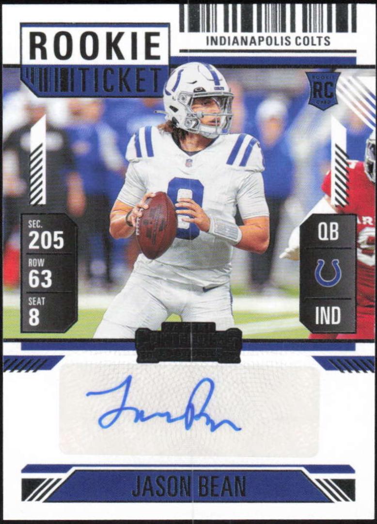 Jason Bean [Divisional Ticket Autograph] #157