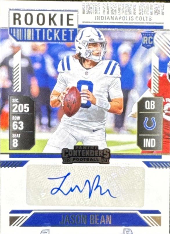 Jason Bean [Playoff Ticket Autograph] #157