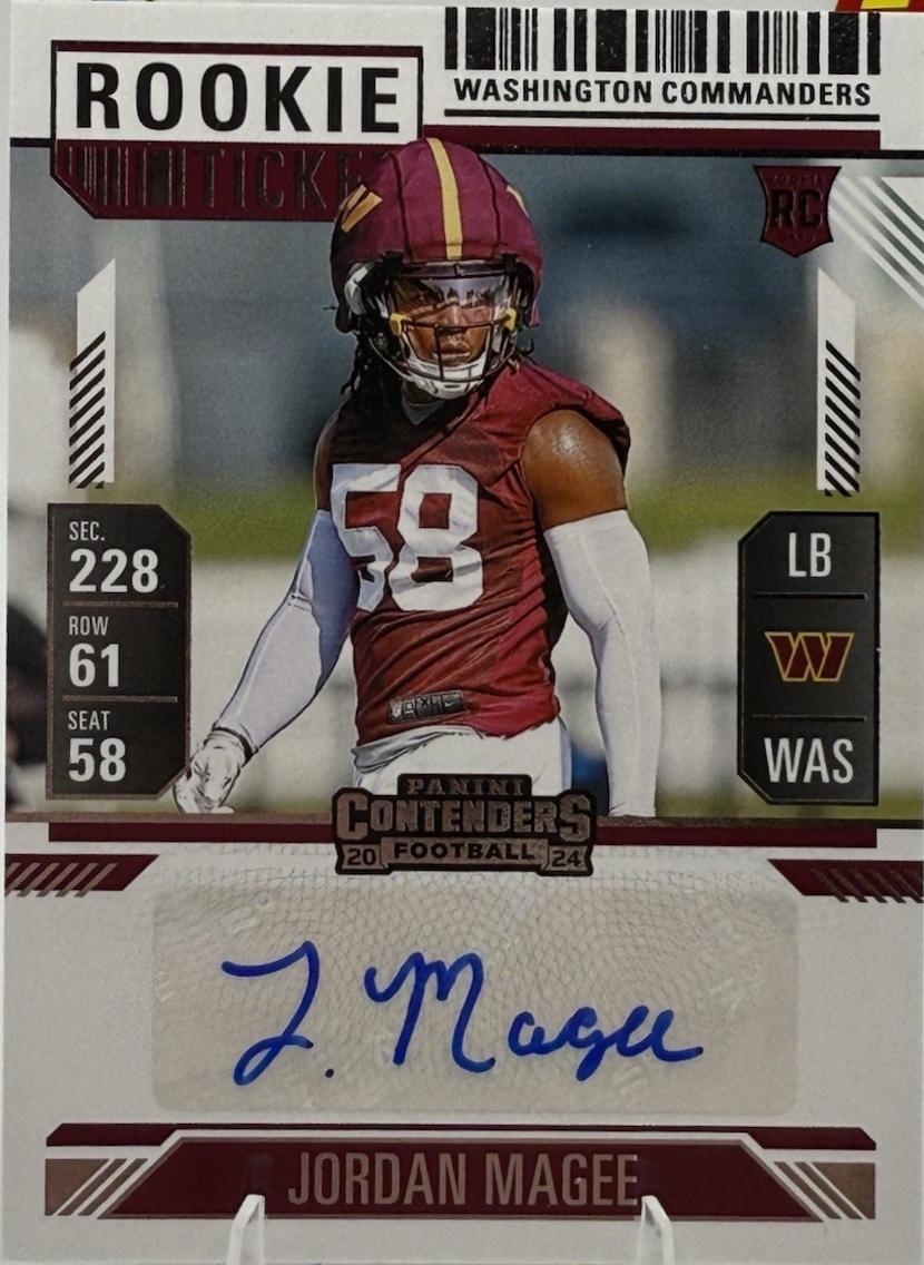 Jordan Magee [Divisional Ticket Autograph] #244