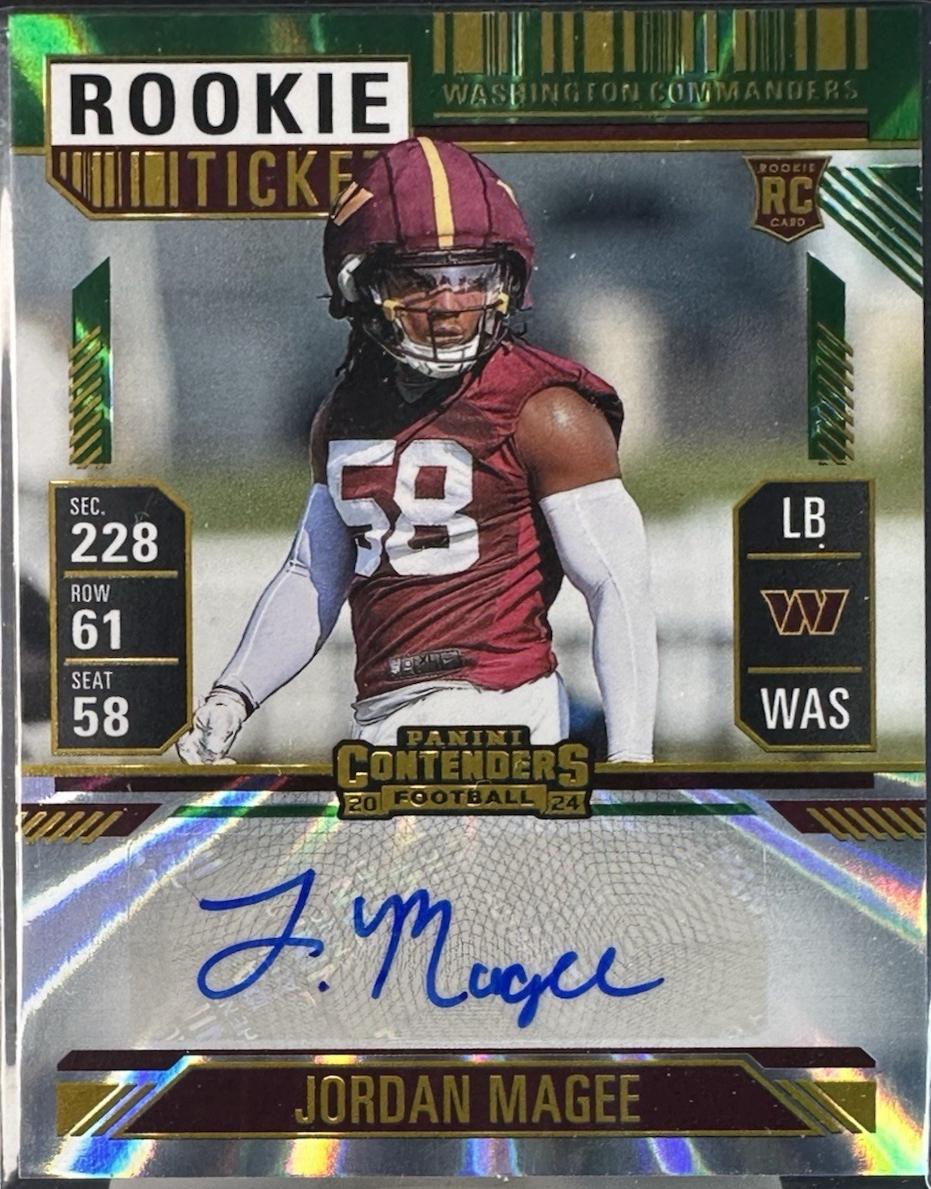Jordan Magee [Opening Kickoff Ticket Autograph] #244