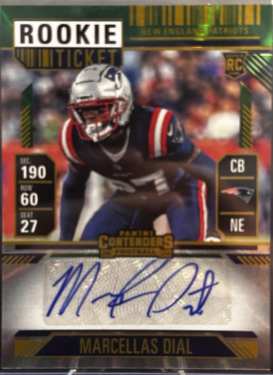 Marcellas Dial [Playoff Ticket Autograph] #249