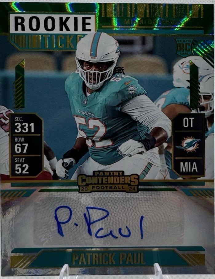 Patrick Paul [Divisional Ticket Autograph] #228