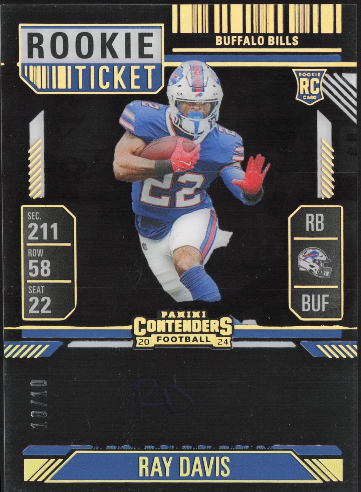Ray Davis [Clear Ticket Autograph] #137